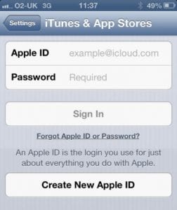 iCloud Explained - Create Apple ID Image