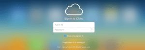 icloud explained - login page