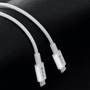 1m (60W) Power Delivery - Type C to Type C Cable - White