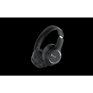 Kintone Foldable On-Ear Wireless HD Headphones - Black