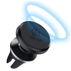 Magnetic Plate Air Vent Car Holder - Black