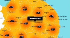 Wymondham phone repair - call-out service coverage area