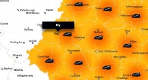 Ely phone repair - call-out service coverage area