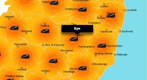 Eye phone repair - call-out service coverage area