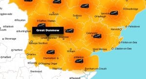 Great Dunmow phone repair - call-out service coverage area