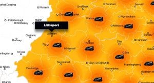 Littleport phone repair - call-out service coverage area