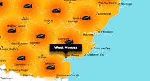 West Mersea phone repair - call-out service coverage area